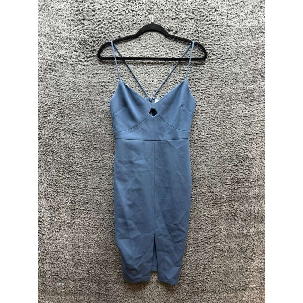 Likely Brooklyn Knee Length‎ Sleeveless Bodycon Dress Aegean Blue Womens Size 4